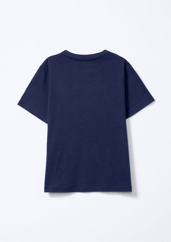 Foto do produto: Camiseta Infantil Menino Manga Curta Com Estampa - Azul