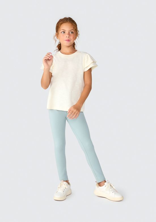 Foto do produto: Calça Legging Básica Infantil Menina Tradicional - Verde