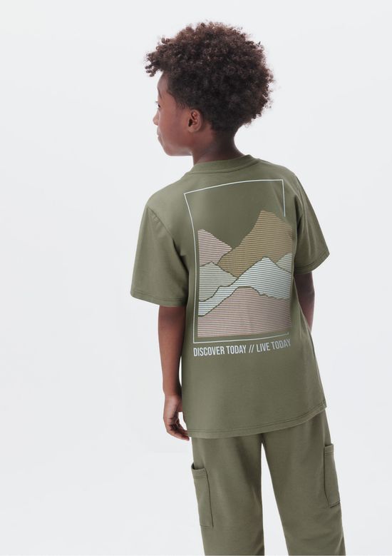 Foto do produto: Conjunto Infantil Unissex Com Estampa - Verde