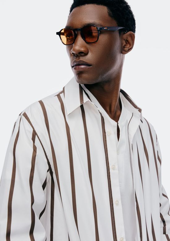 Foto do produto: Camisa Masculina Manga Longa Fio Tinto - Branco
