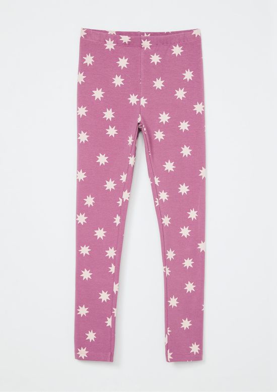 Foto do produto: Calça Legging Infantil Menina Estampada Hering Kids - Rosa