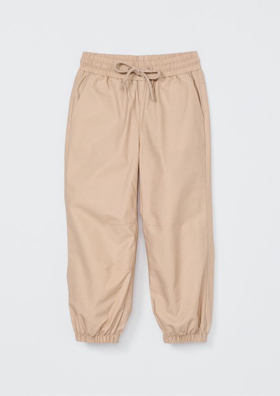 Foto do produto: Calça Jogger Infantil Menino Toddler Em Nylon - Bege