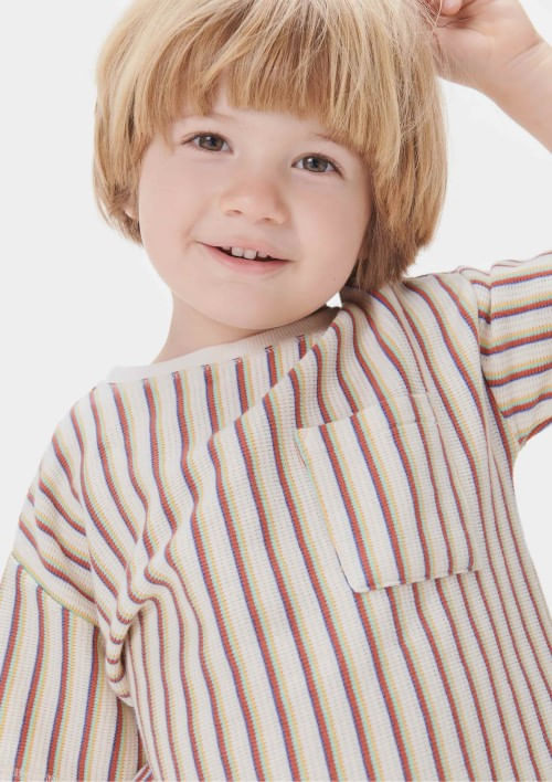 Foto do produto: Camiseta Manga Curta Infantil Menino Toddler Estampada - Marrom
