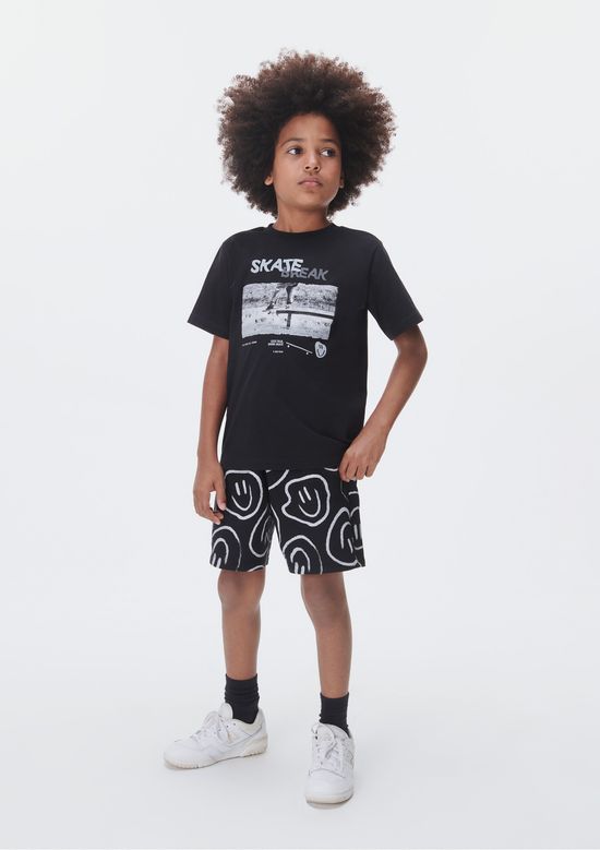Foto do produto: Conjunto Curto Infantil Menino Regular - Preto