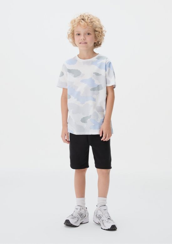Foto do produto: Conjunto Curto Infantil Menino Comfort - Cinza