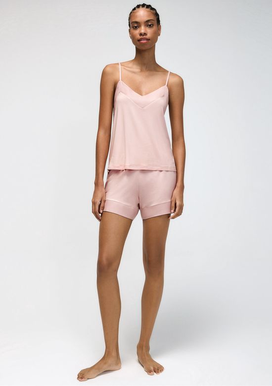 Foto do produto: Pijama Feminino Curto Em Viscose - Rosa