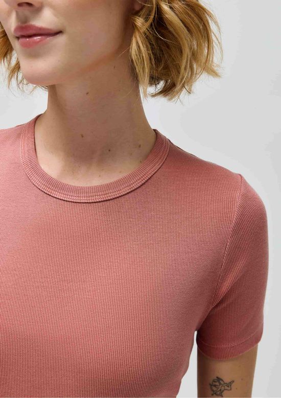 Foto do produto: Blusa Feminina Em Ribana Estonada - Rosa