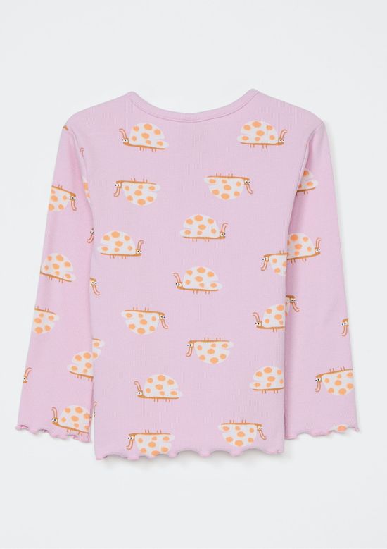 Foto do produto: Blusa Infantil Menina Toddler Estampada - Rosa