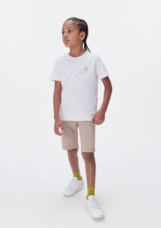Foto do produto: Camiseta Infantil Menino Estampada Flamê - Verde