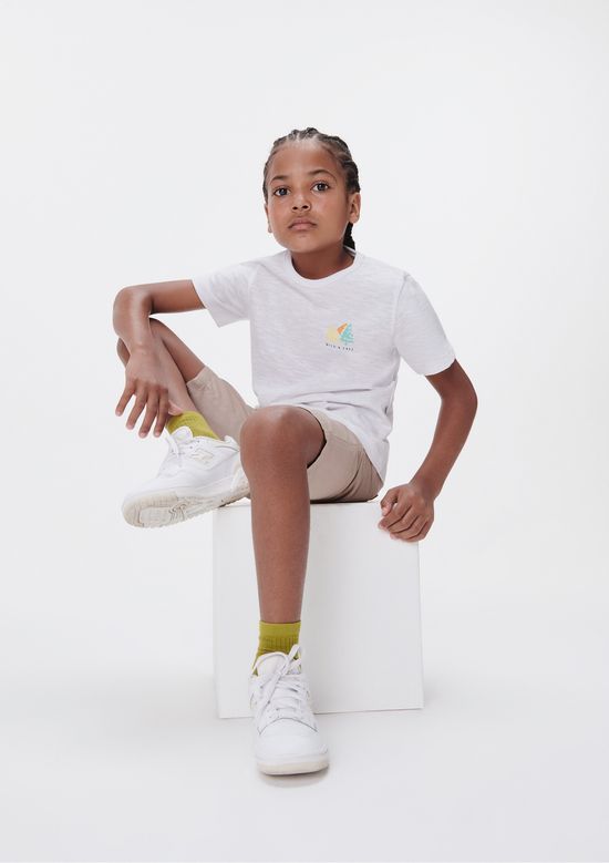 Foto do produto: Camiseta Infantil Menino Estampada Flamê - Verde