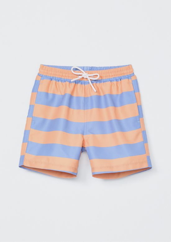 Foto do produto: Shorts Infantil Menino Estampado - Laranja