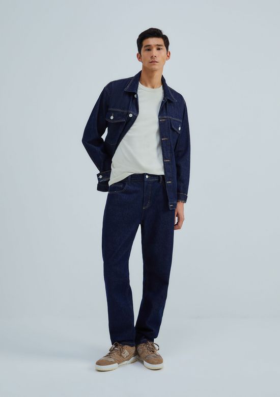 Foto do produto: Calça Jeans Masculina Reta - Azul