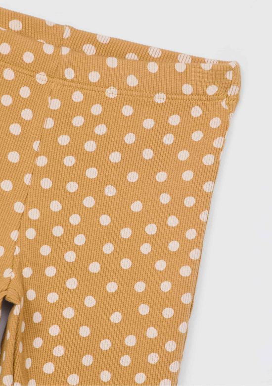 Foto do produto: Calça Legging Infantil Menina Toddler Listrada - Amarelo