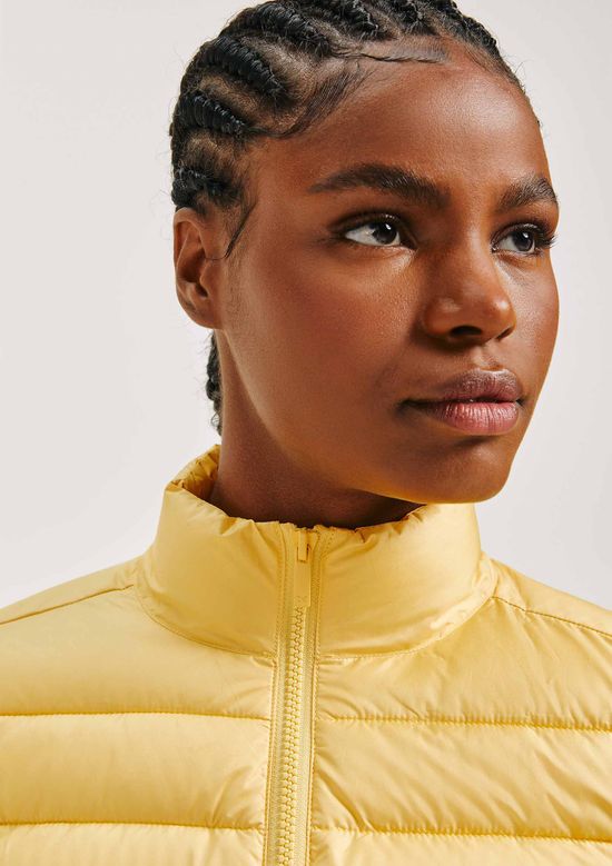 Foto do produto: Jaqueta Puffer Feminina Matelassê  - Amarelo