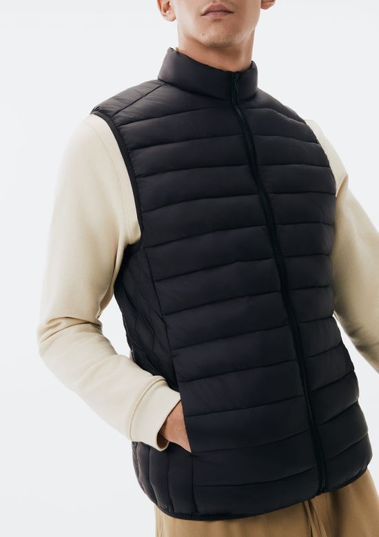 Foto do produto: Colete Básico Masculino Puffer Comfort - Preto