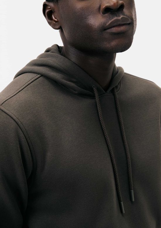 Foto do produto: Blusão Básico Masculino Comfort Em Moletom Peluciado - Verde