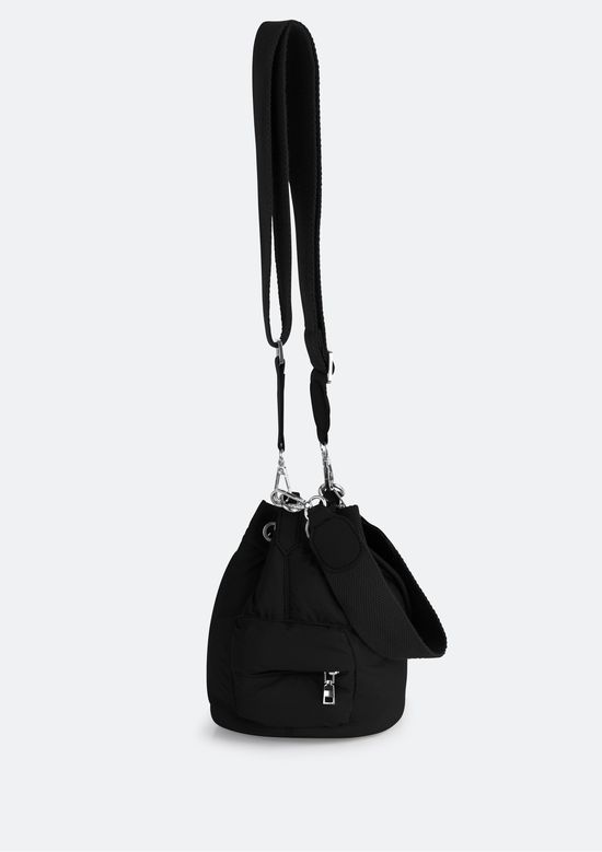 Foto do produto: Bolsa Bucket Feminina Em Nylon - Preto