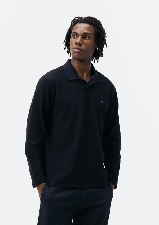 Foto do produto: Polo Masculina Regular em Piquet - Preto