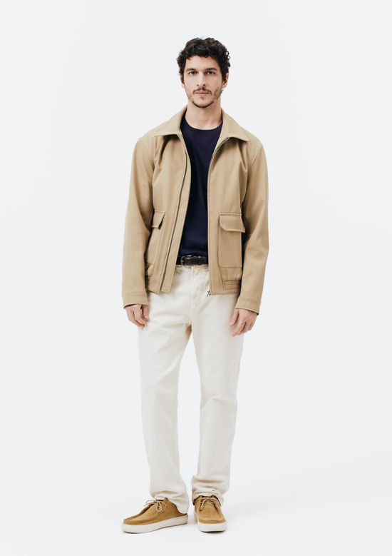 Foto do produto: Camiseta Básica Masculina World Com Bordado - Azul
