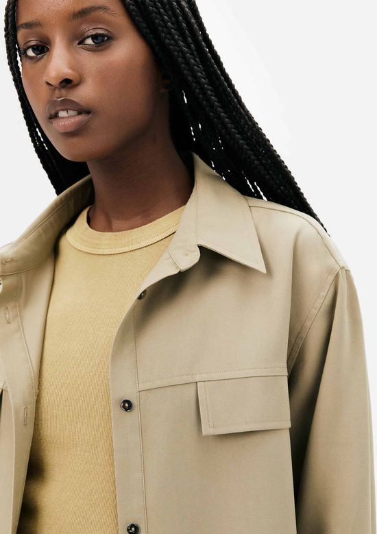 Foto do produto: Camisa Feminina Manga Longa Peach Touch - Bege