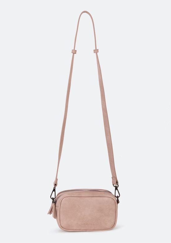 Foto do produto: Bolsa Feminina Crossbody Em Pu - Rosa