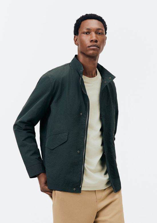 Foto do produto: Jaqueta Masculina Regular com Bolso - Azul