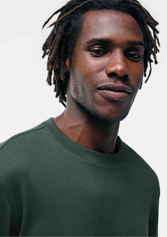 Foto do produto: Camiseta Masculina Manga Longa Em Algodão Peruano - Verde