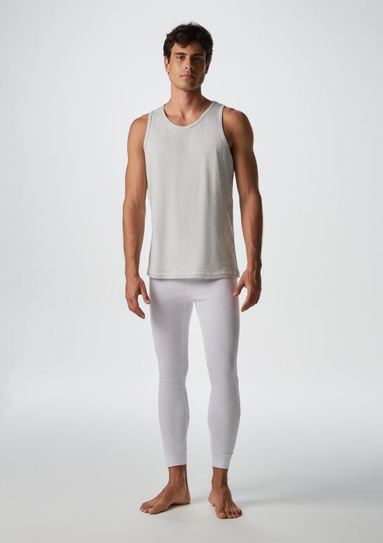Foto do produto: Ceroula Básica Masculina Em Ribana - Branco