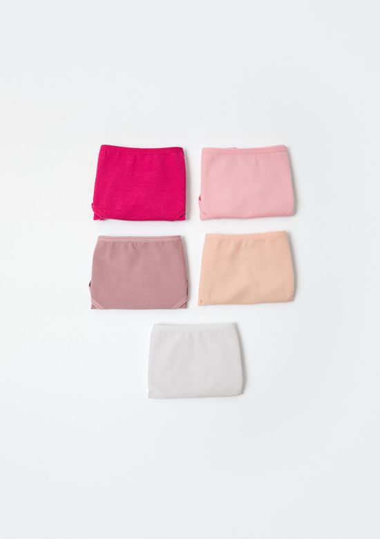 Foto do produto: Kit Com 5 Calcinhas Infantil - Multicolorido
