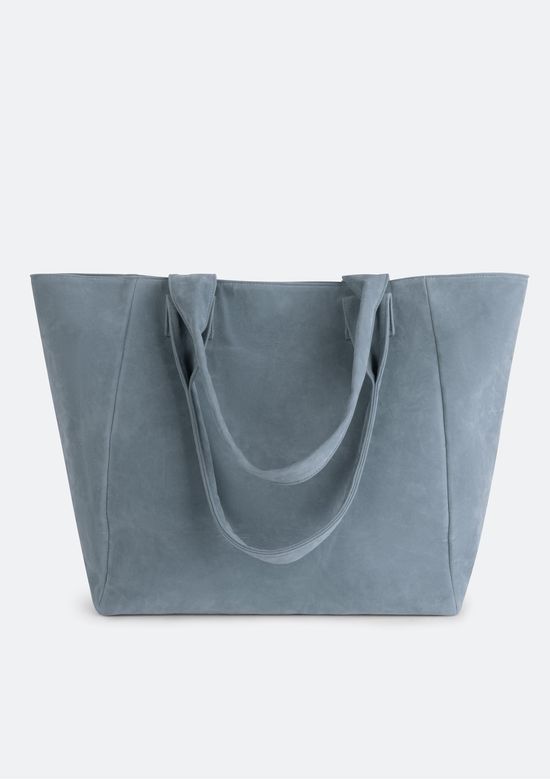 Foto do produto: Bolsa Feminina Tote Em Suede - Cinza