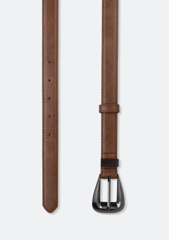 Foto do produto: Cinto Feminino Fivela de Metal - Marrom