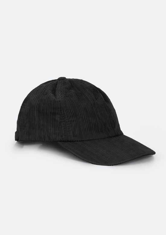 Foto do produto: Boné Masculino Em Veludo Cotelê - Preto