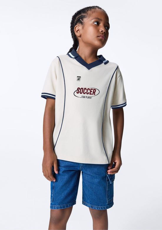 Foto do produto: Bermuda Infantil Menino Reta Jeans - Azul