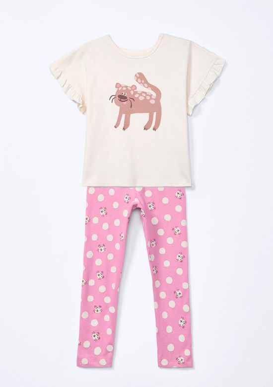 Foto do produto: Conjunto Toddler Menina Estampado - Rosa