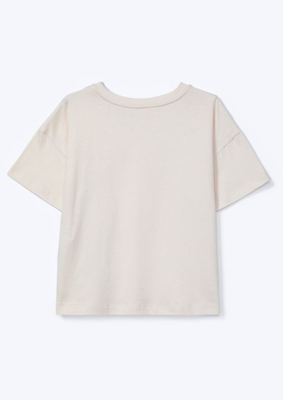 Foto do produto: Conjunto Infantil Menina Curto Estampado - Bege