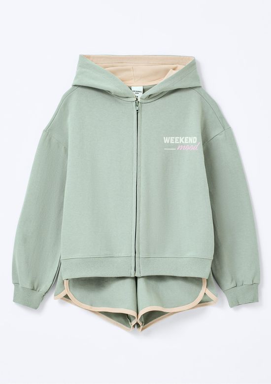 Foto do produto: Conjunto Infantil Menina Regular Estampado - Verde