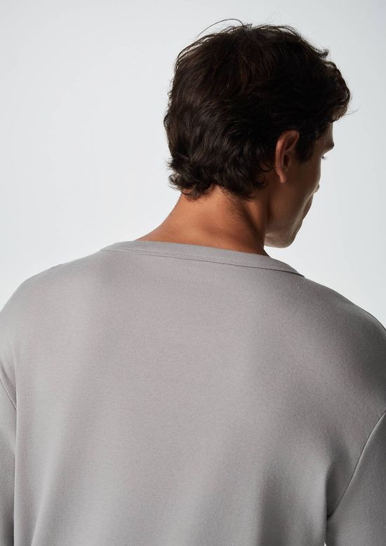 Foto do produto: Camiseta Masculina Em Ribana - Cinza