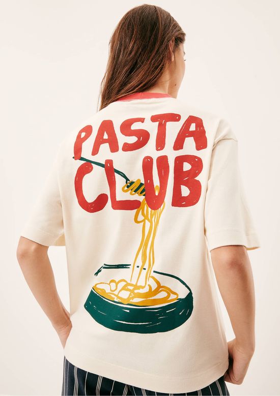 Foto do produto: Camiseta Adulto Unissex Com Estampa Mini Me Hering Kids + Renata Vanzetto - Off white