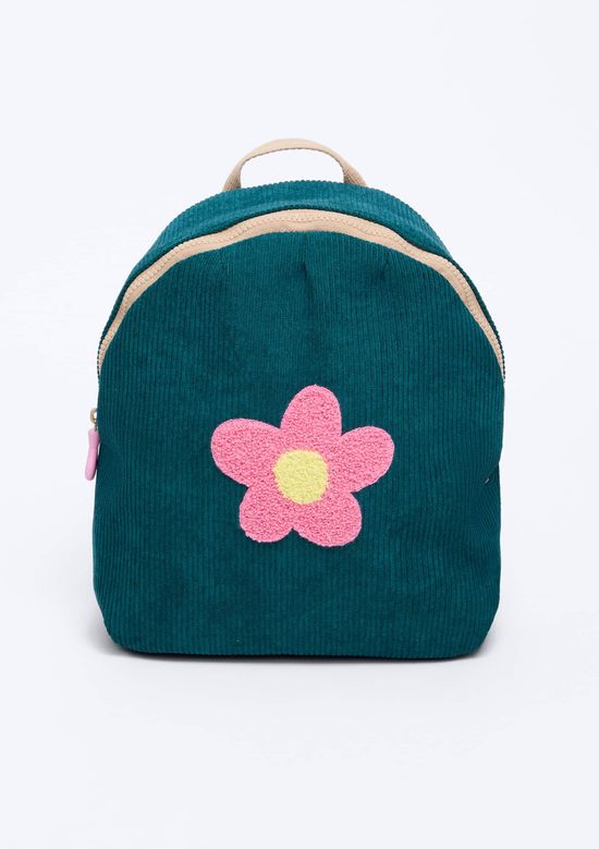 Foto do produto: Mochila Infantil Unissex Média Bordada - Verde