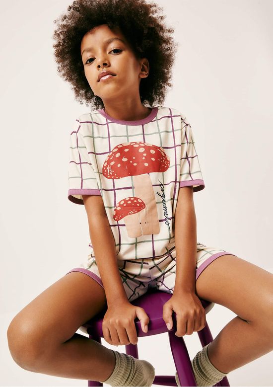 Foto do produto: Pijama Infantil Unissex Estampado Hering Kids + Renata Vanzetto - Off white
