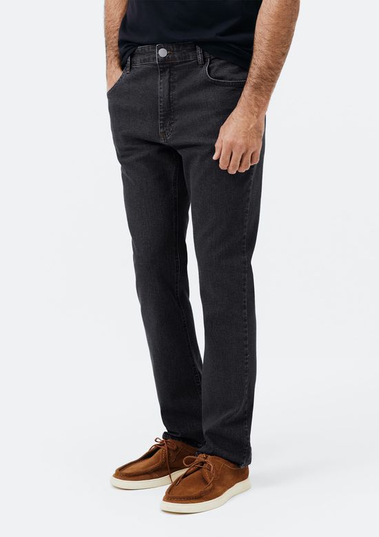 Foto do produto: Calça Masculina Slim em Jeans - Preto