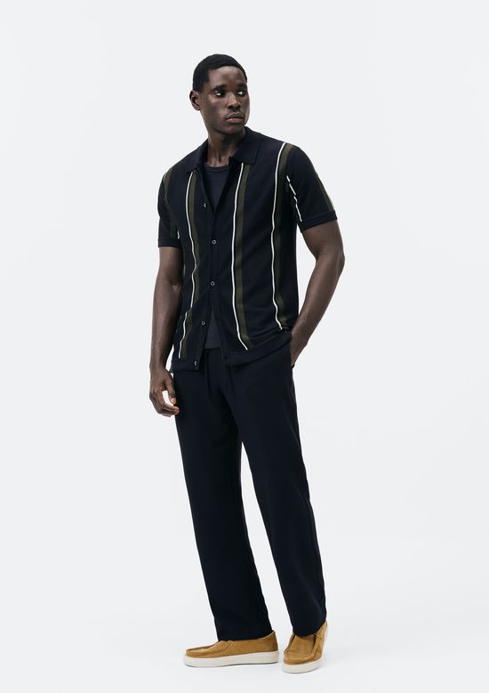 Foto do produto: Calça Masculina Reta com Cós Elástico - Preto