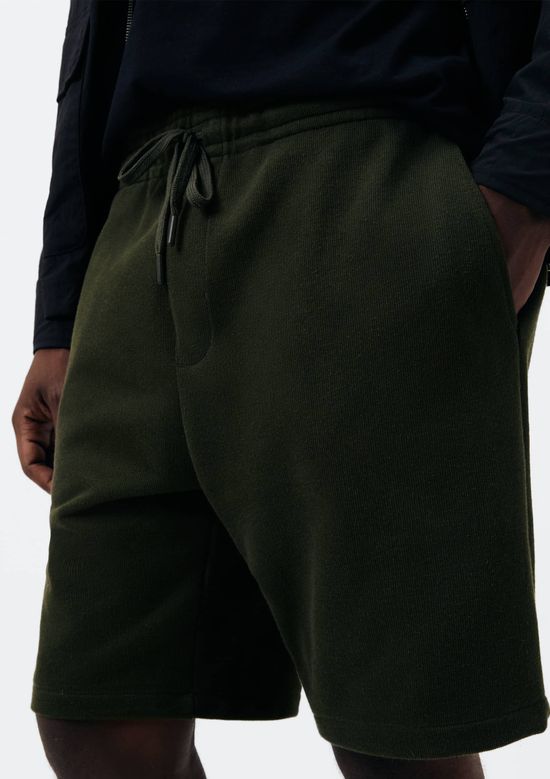 Foto do produto: Bermuda Masculina Reta em Moletom - Verde