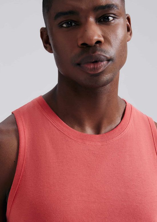 Foto do produto: Regata Masculina Em Malha - Vermelho