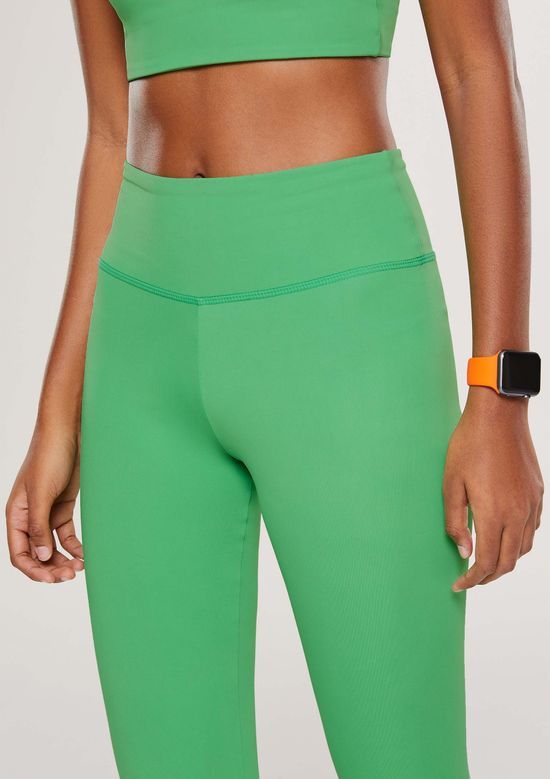Foto do produto: Calça Legging Esportiva Feminina Com Fio LYCRA® - Verde