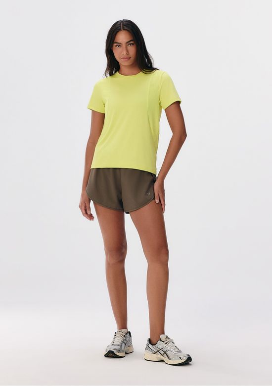 Foto do produto: Camiseta Esportiva Feminina Texturizada Secagem Rápida - Verde
