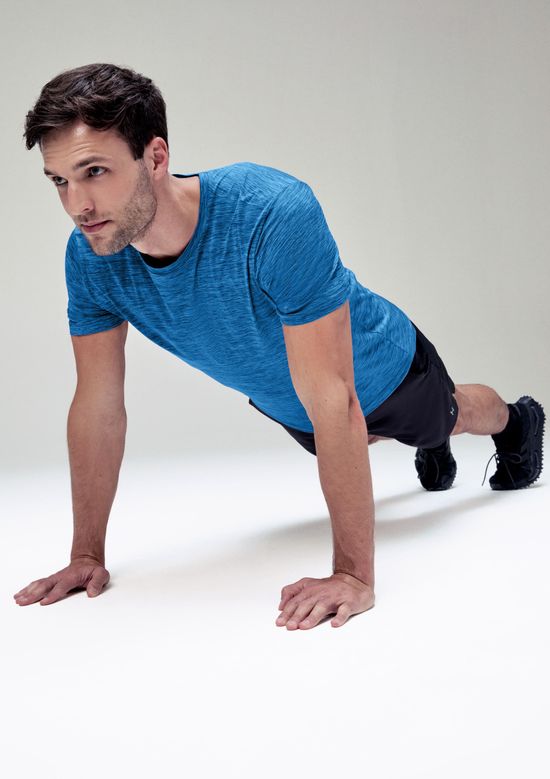 Foto do produto: Camiseta Esportiva Masculina Flamê Easy Care - Azul
