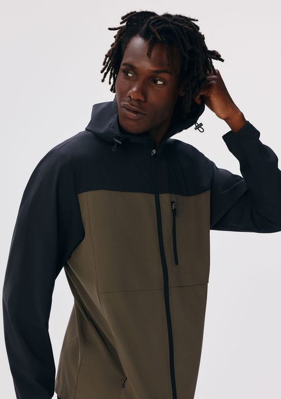 Foto do produto: Jaqueta Masculina Corta Vento Bicolor - Marrom