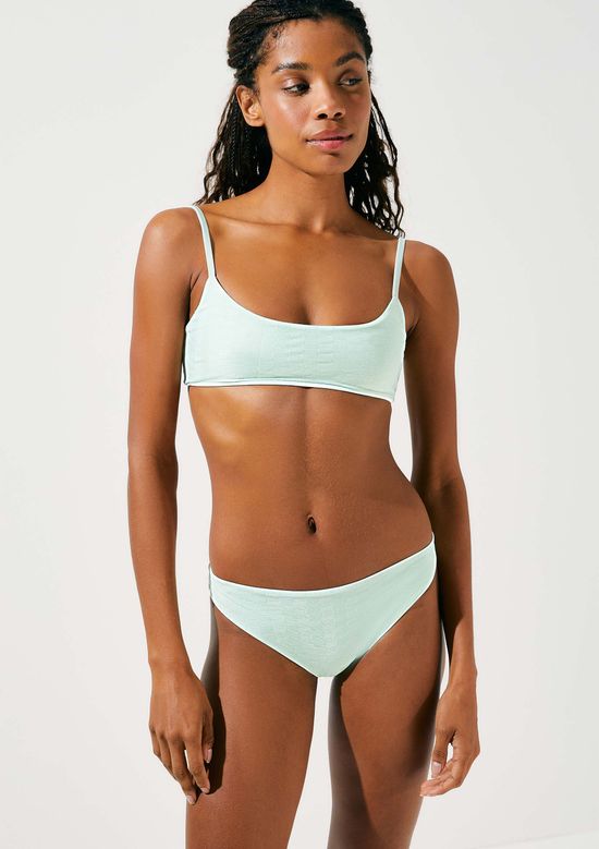 Foto do produto: Biquíni Calcinha Texturizada - Verde