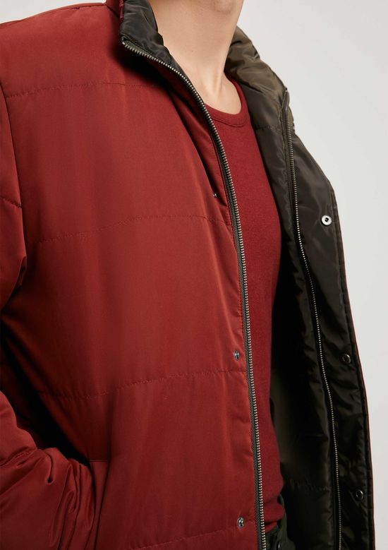 Foto do produto: Jaqueta Masculina Comfort Puffer Dupla Face - Vermelho